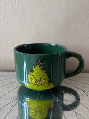 The Grinch Licensed Green Ceramic Mug - Dr. Seuss